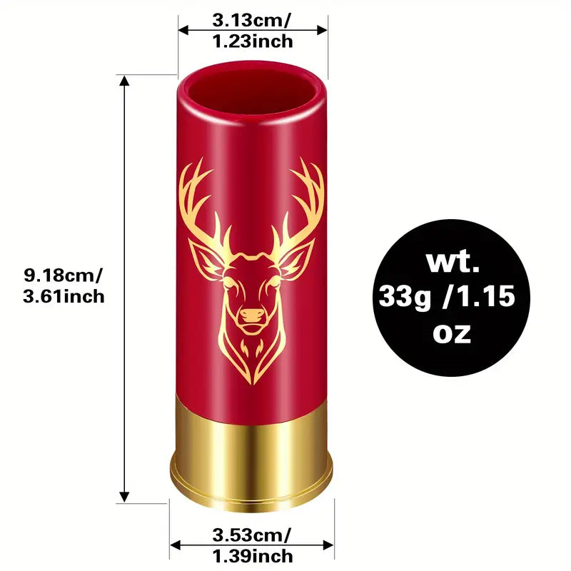 Shotglazen set patronen