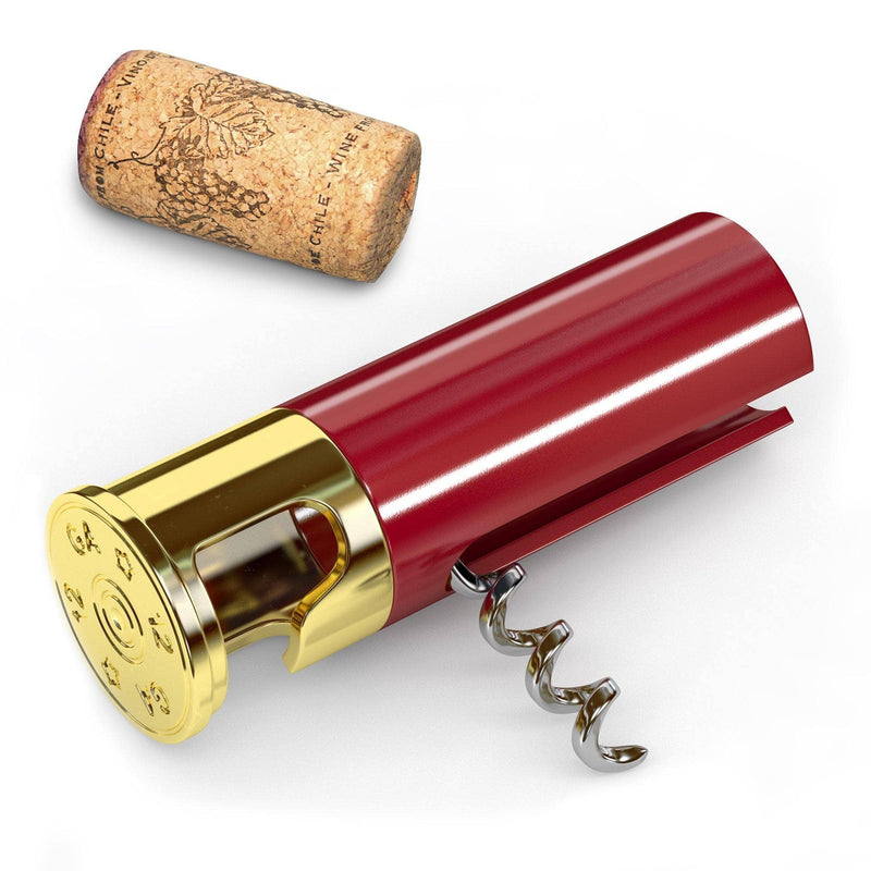 12 Gauge Corkscrew with Bottle Opener