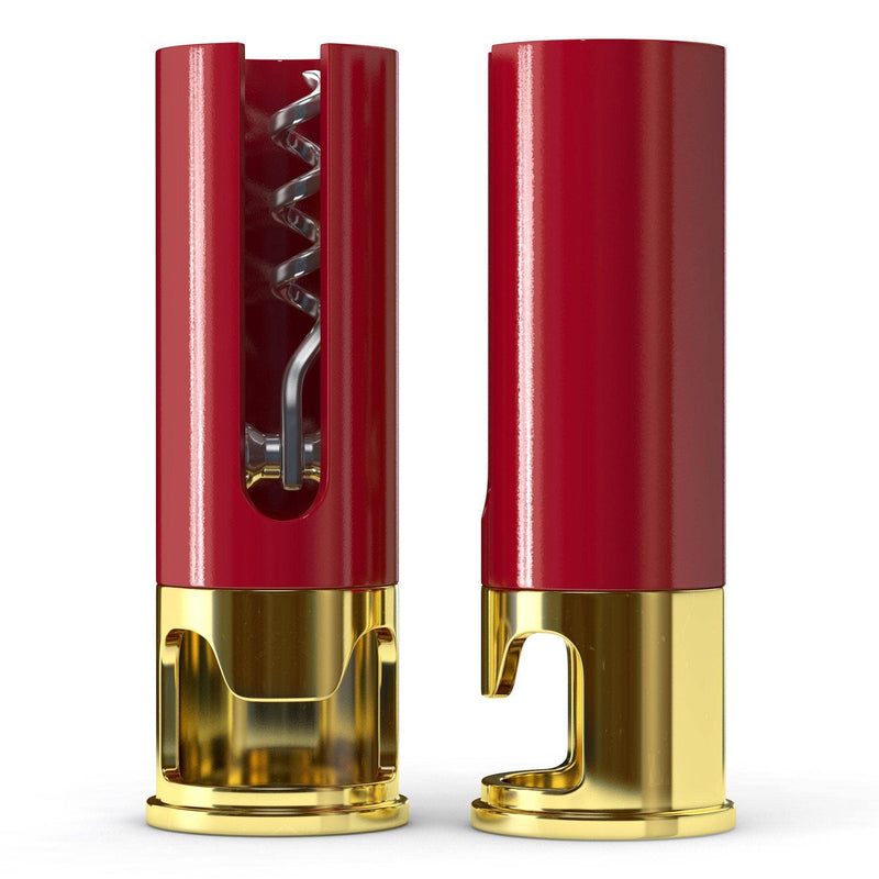 12 Gauge Corkscrew with Bottle Opener