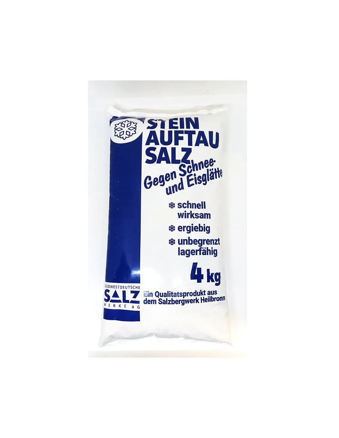 Strooizout - Wegenzout - Dooizout - Terras zout- 4 en 10 KG