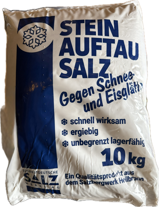 Strooizout - Wegenzout - Dooizout - Terras zout- 4 en 10 KG