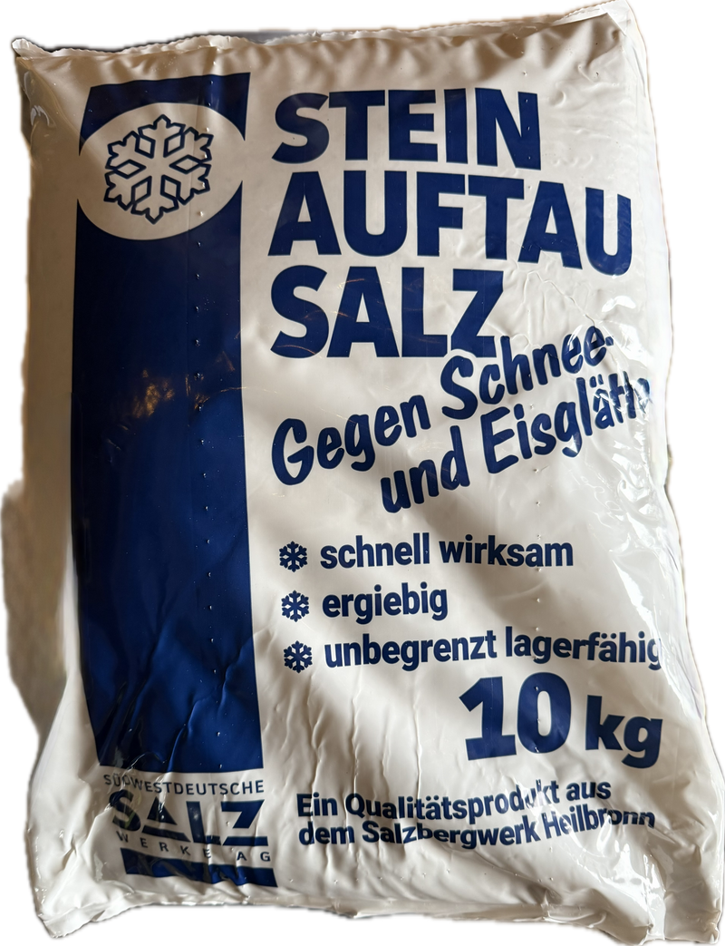 Strooizout - Wegenzout - Dooizout - Terras zout- 4 en 10 KG