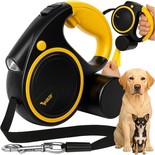 Automatische Rolriem met zaklamp 5m - Outdoor & Pets
