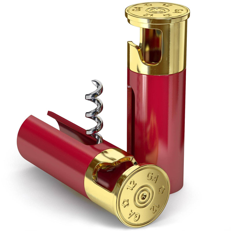 12 Gauge Corkscrew with Bottle Opener