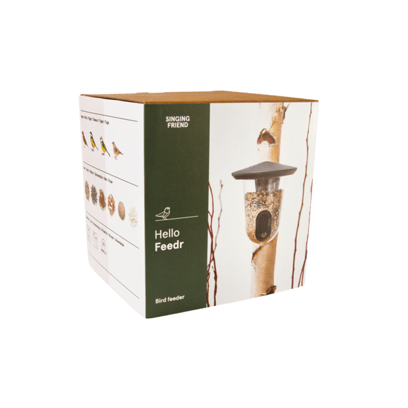 Hello Feedr plastic bird feeder - Outdoor & Pets