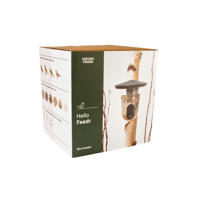 Hello Feedr plastic bird feeder - Outdoor & Pets