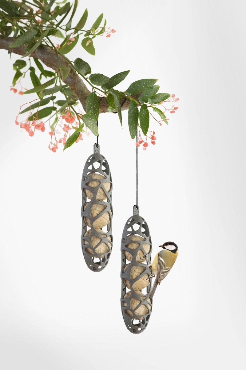 Hello Sam TWIN 100% recycled plastic bird feeder - Outdoor & Pets