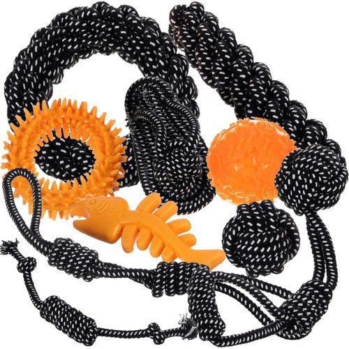 Hondenspeelgoedset - 10 stuks - Outdoor & Pets