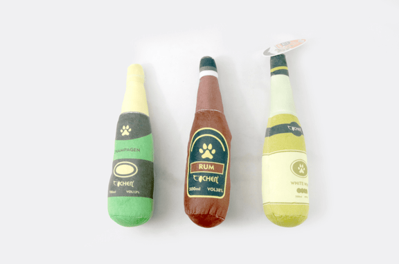 Speelgoedknuffel Voor Huisdieren Fles - Outdoor & Pets