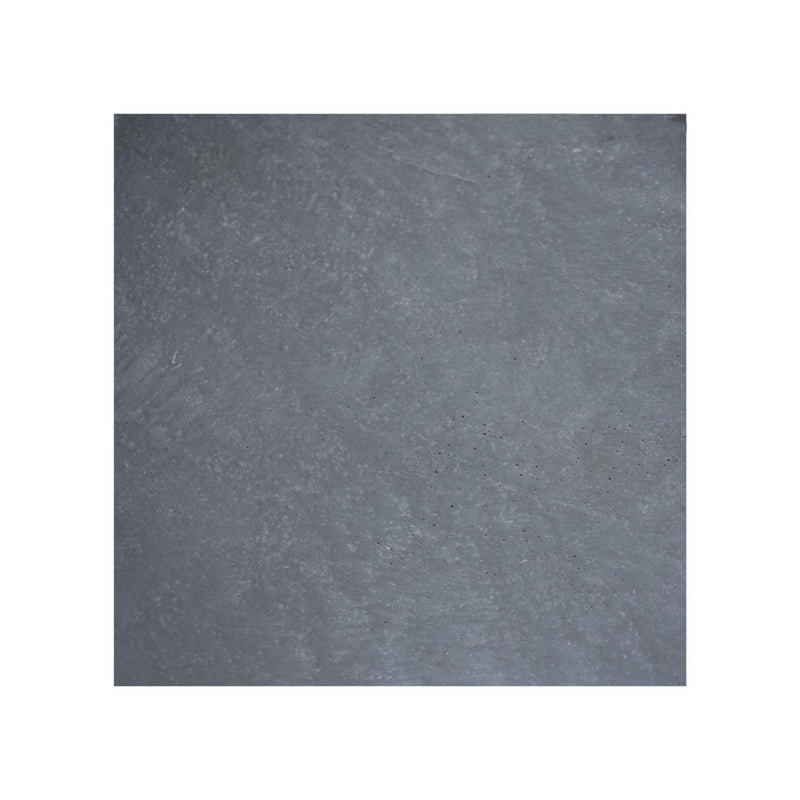 Stalen vuurschaal op vierkante glasvezelconsole H68,5 cm - Outdoor & Pets