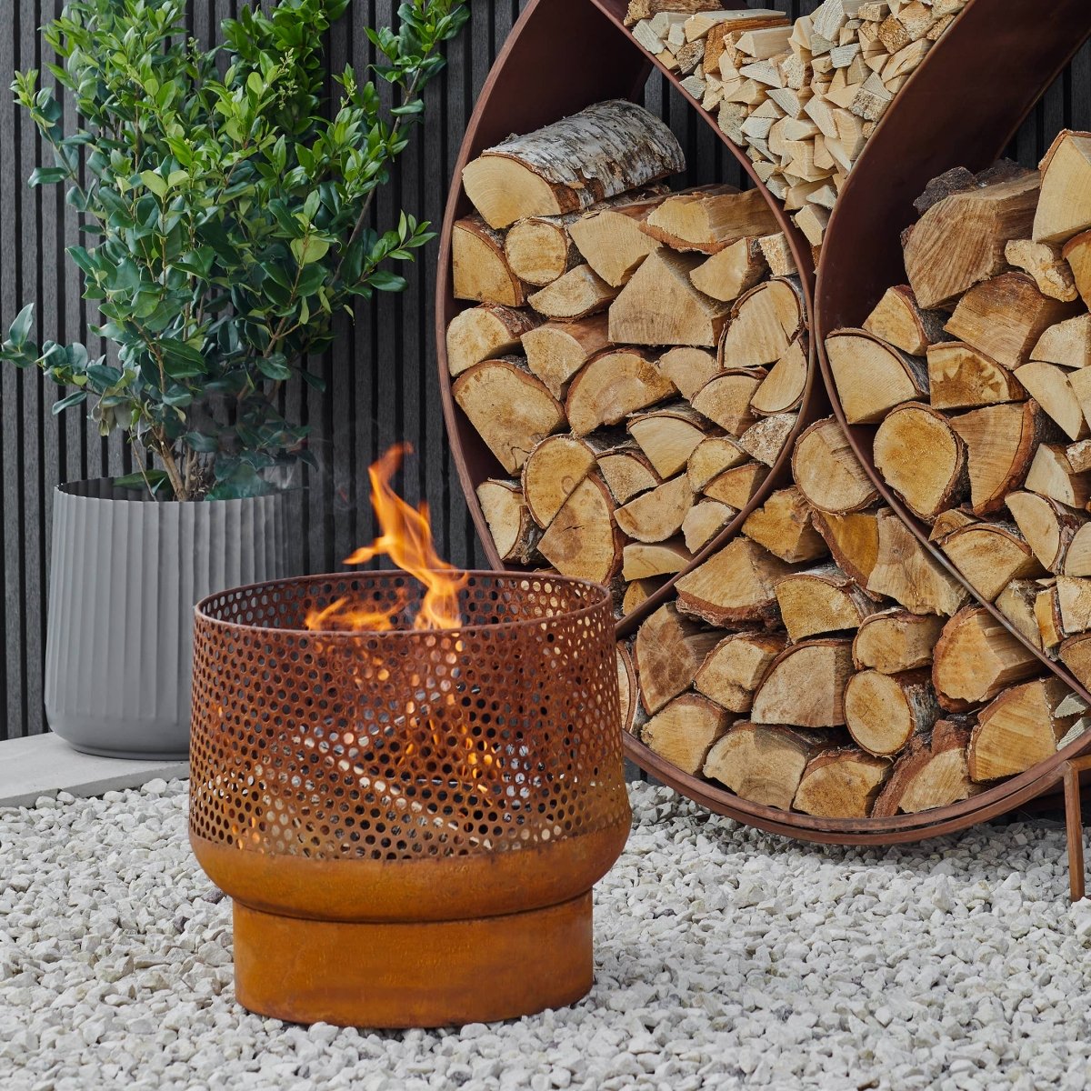 Vuurkorf metaal voor buiten - Outdoor & Pets